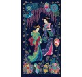 MOONLIT KIMONO PANEL -24" REPEAT