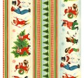 SNOWY PLAYGROUND BORDER STRIPE