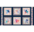 COASTAL HOLIDAY PANEL - 24" REPEAT
