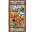 AUTUMN LAKE PANEL - 24" REPEAT