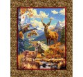 NORTHWOODS AUTUMN PANEL 44'' X 36''