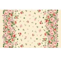 DUAL ROSE GARLAND BORDER 44'' X 24''