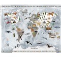 WORLD MAP- 36" panel