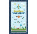 AVIATION ADVENTURE PANEL - 24" REPEAT