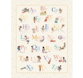 A TO Z ALPHABET PANEL - 36" REPEAT