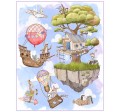 FANTASY FORT PANEL -36" REPEAT