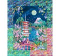 MOONLIGHT IN THE GARDEN PANEL