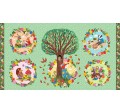 UNDER THE FOREST TREE PANEL 44'' X 24''