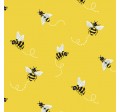 BEE SWIRL ON MINKY  - 24 yard minimum - Contact your account manager to purchase