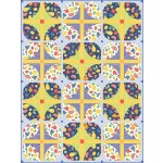 Courtyard - A Bushel and a Peck quilt by everyday stitches -64"x85"