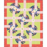 Spin Class A Bushel and a Peck Quilt by Everyday stitches - 67"x81"
