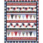 Playtime USA Quilt feat. Americana Baby by Marsha Evans 