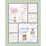 Sun Days Animal Babies by Brenda Plaster quilt