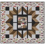 Car Club Quilt by Penni Domikis 57"x57"