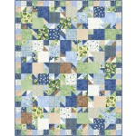 Lucky 21 Avo great Day Quilt by Swirly Girls Design  /57"x72"