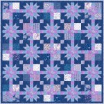 Patchwork Gardens Quilt feat. Beau Allium by Natalie Crabtree- free pattern available April 2026