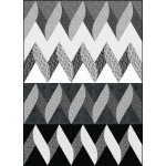 Zigs Quilt feat. Berry Noir by Everyday Stitches