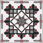 Eclipse Quilt feat. Berry Noir by Project House 360 - free pattern available October, 2025