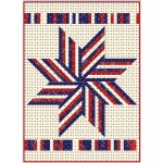 Big Star Pop Quilt by Hunter's Design Studio / 54" x 74"