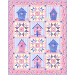 Tenants Welcome Birdsong Quilt by Marsha Evans Moore - 43-1/2"x55-1/4"