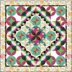 Bohemian Peels Quilt by Material Girlfriends Patterns  /63"x63"