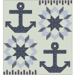 Anchors Aweigh Bon Voyage Quilt by Miss Winnie /96"x104"