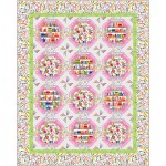 Bookworm blush quilt fear. books are magic by Project House 360