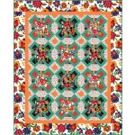Gardens at the crossroads Quilt Bright and Bold by Heidi Pridemore 