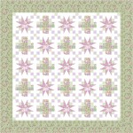 Victory Garden Quilt feat. Budding Roses by Project House 360 - free pattern available December, 2025