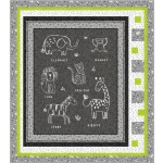 Chalkboard Animals Quilt