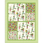 Sun Days Quilt feat. China Dolls by Brenda Plaster