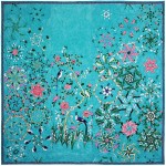 Chinoiserie Border Mosaic Quilt by Marinda Stewart /45"x45"