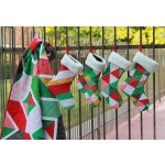Scrappy Christmas Stockings by On Williams Street 
