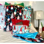 Minky christmas Pillocases by Debby Kratovil