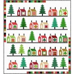 Christmas Village quilt by Natalie Crabtree 