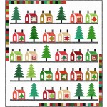 Christmas Village quilt by Natalie Crabtree 