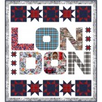 Merry Ole London city of london quilt by Natalie crabtree art collective