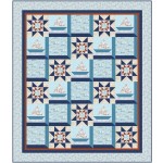 Nautical stars Quilt coastal living by fabric addict 