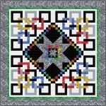 Color My World Living color The Fabric Addict/Karen Bialik quilt
