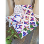 Colorforms Quilt and Pillow Sham by Daisi Toegel
