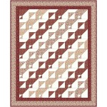 Unhinged Quilt feat. Cottagecore Terracotta by Carolyns in Stitches