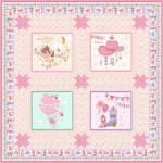 Yahoo Quilt (Pink) feat. Cowboy & Cowgirl Cuddles by Project House 360- free pattern available March 2027
