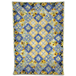 Criss Crossroads summer sunflowers Everyday Stitches quilt