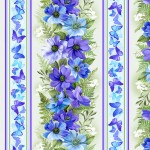 FLORAL GARDEN STRIPE
