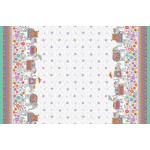 ELEPHANT PARADE-DOUBLE BORDER-24" REPEAT