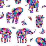 ELEPHANT MOSAIC