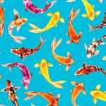 COLORFUL KOI
