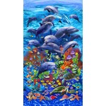 JEWELS OF THE SEA PANEL - 24" REPEAT