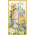 BEE INSPIRED PANEL -24" REPEAT