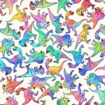 RAINBOW DINOSAUR